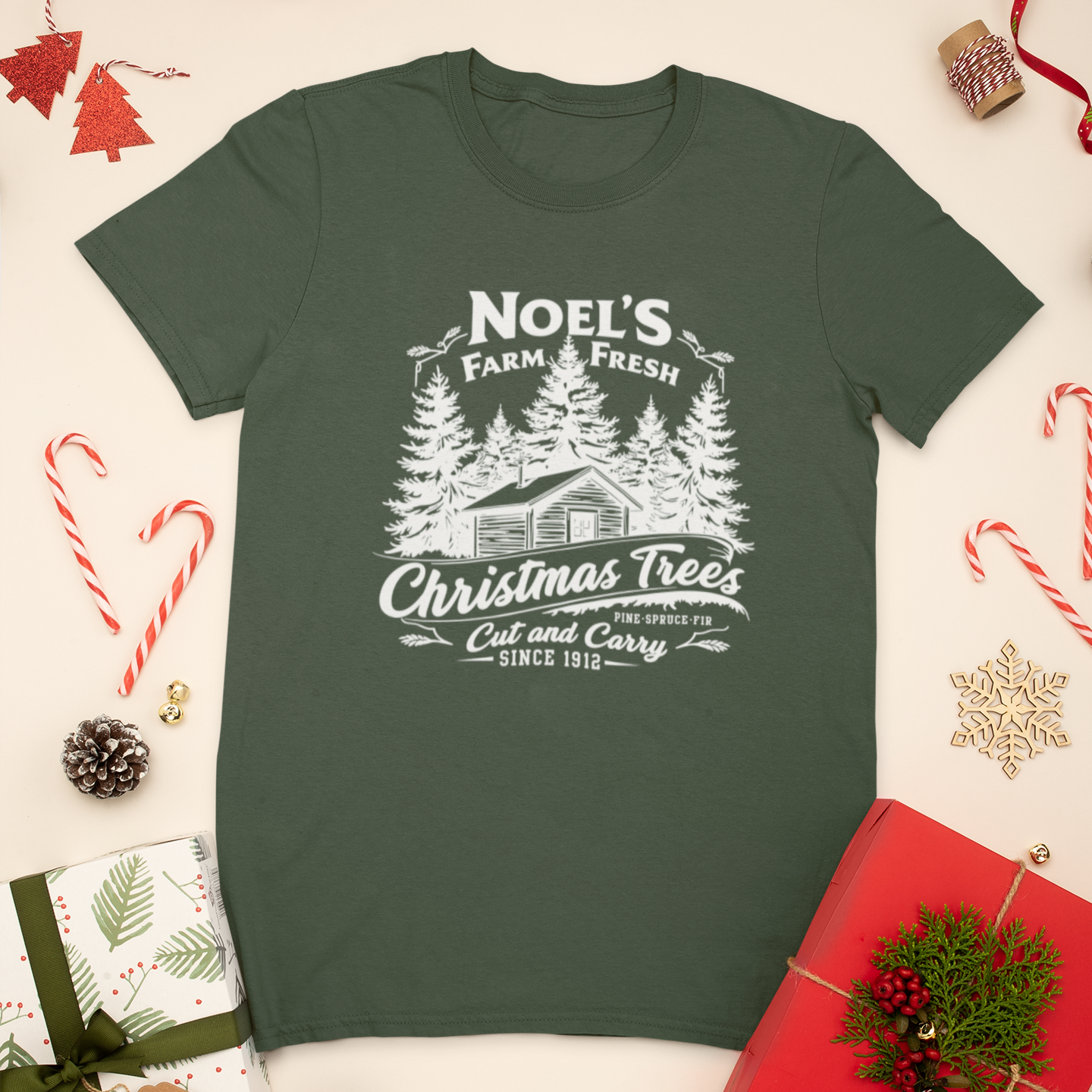 Noel’s Farm Fresh Trees Graphic Tee