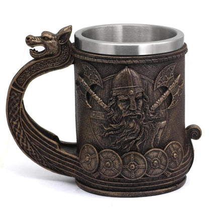 Viking Warrior Tankard Mug