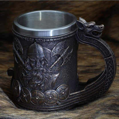 Viking Warrior Tankard Mug