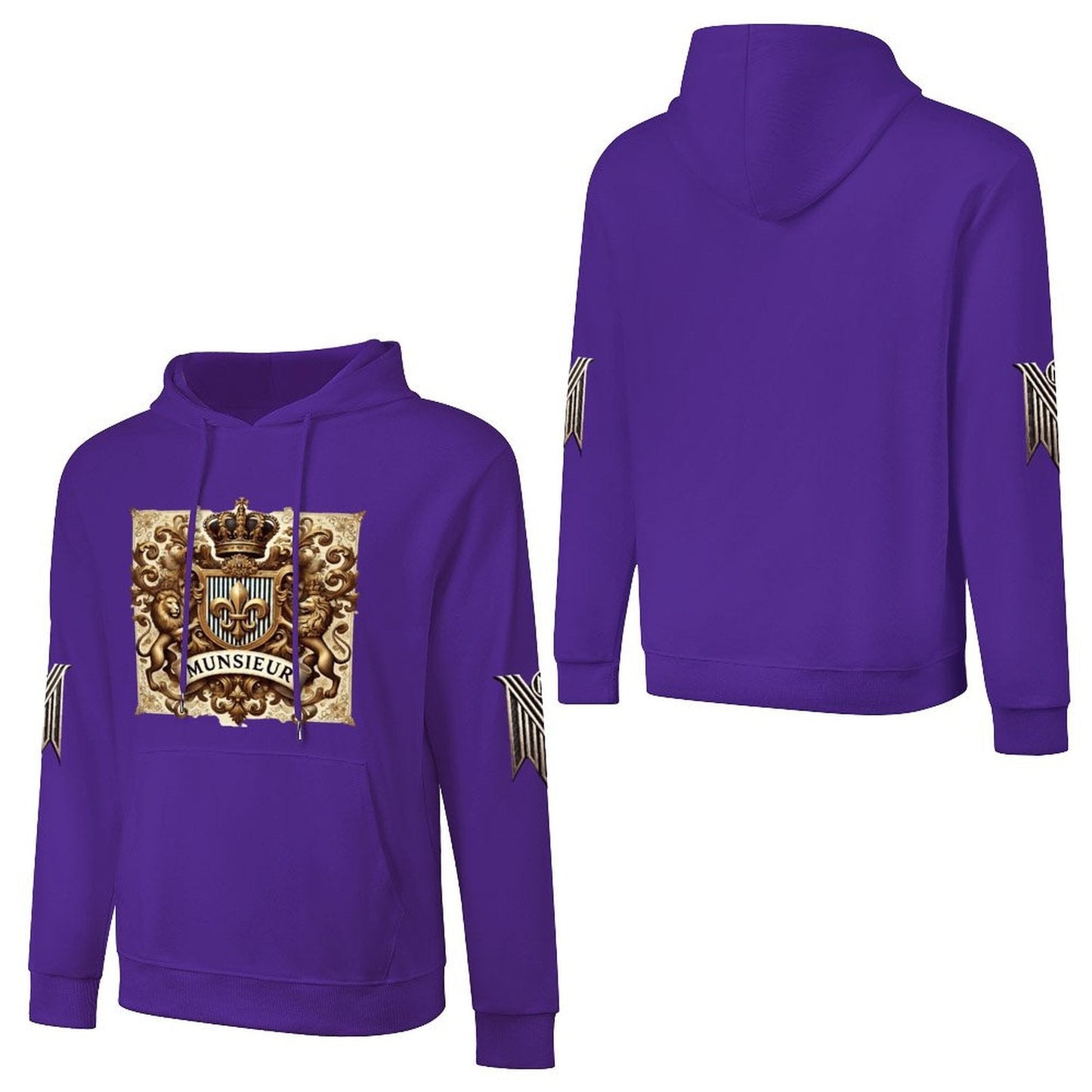 Munsieur Bold Urban Fashion Hoodie - Premium Streetwear