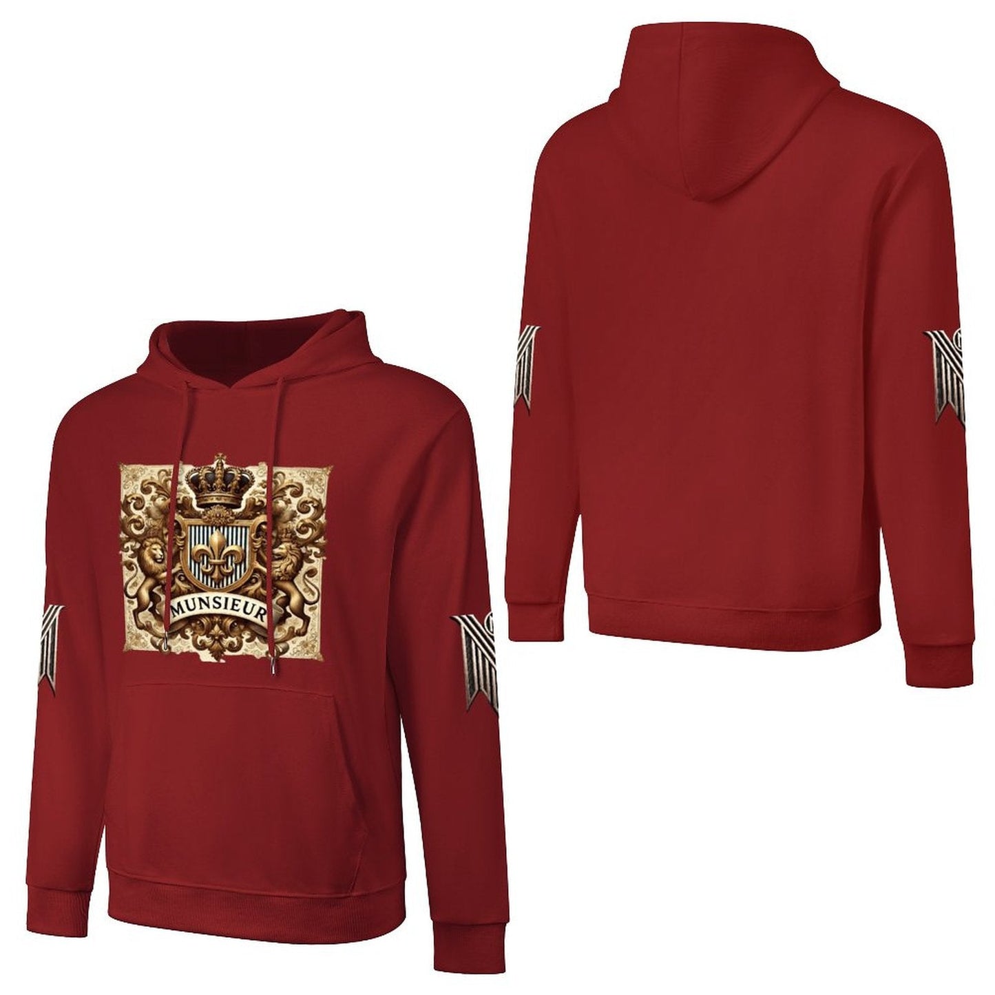 Munsieur Bold Urban Fashion Hoodie - Premium Streetwear