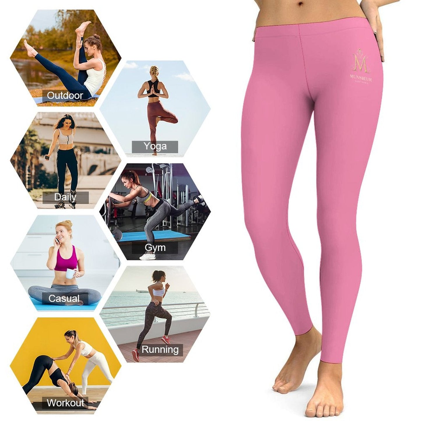 Munsieur Leggings for Women: Luxuriously Soft with a Flattering Fit