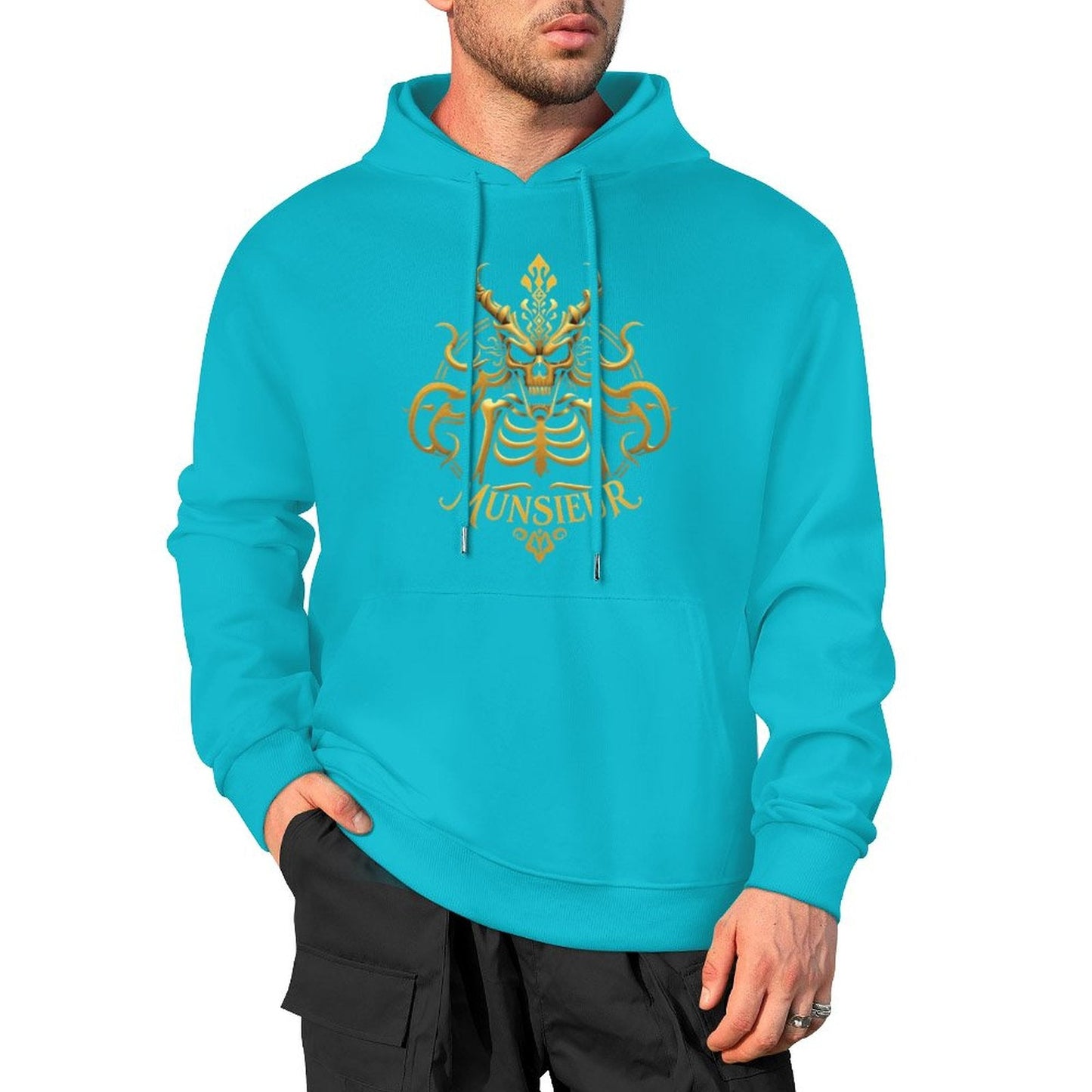 Munsieur Streetwear Collection Skull Hoodie