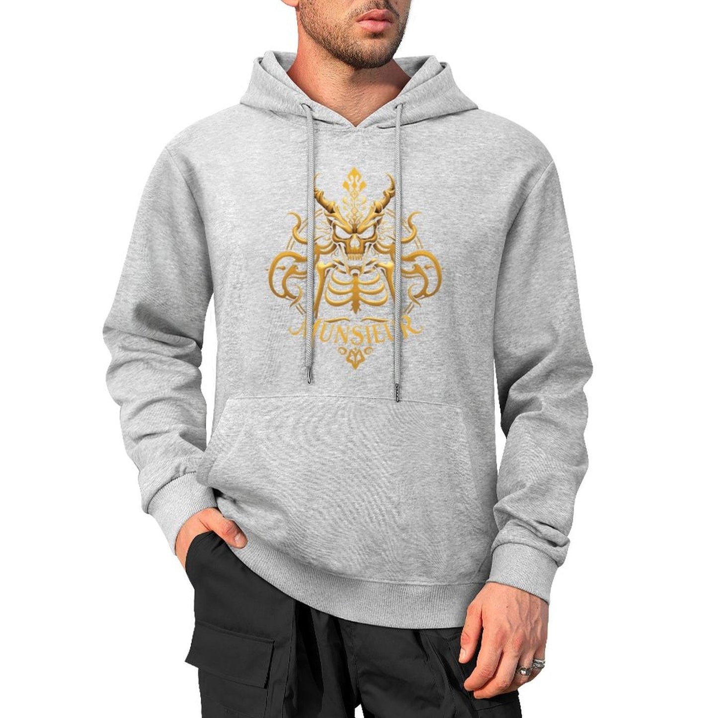 Munsieur Streetwear Collection Skull Hoodie