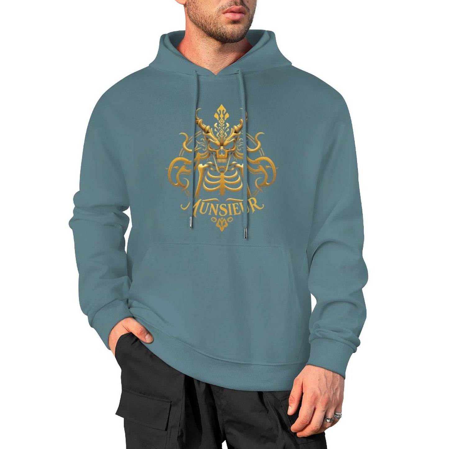 Munsieur Streetwear Collection Skull Hoodie