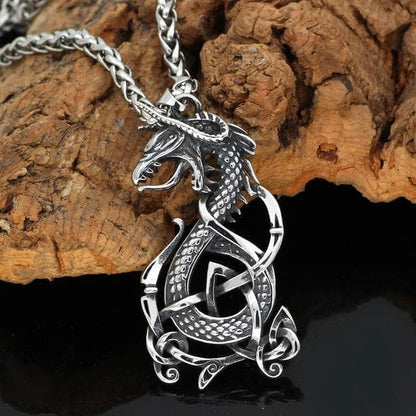 Vikings Jörmungandr  Stainless Steel Necklace