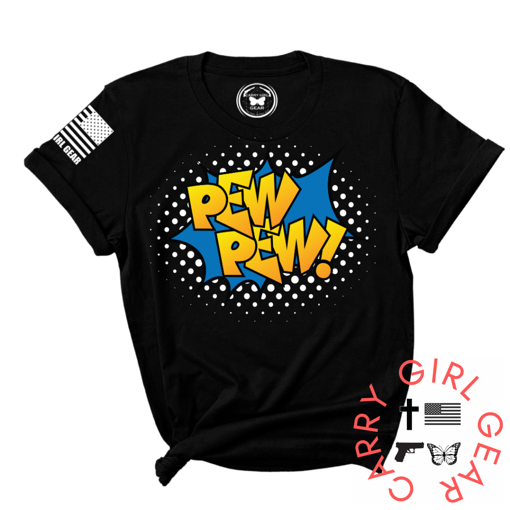 PEW**PEW COMIC Tee