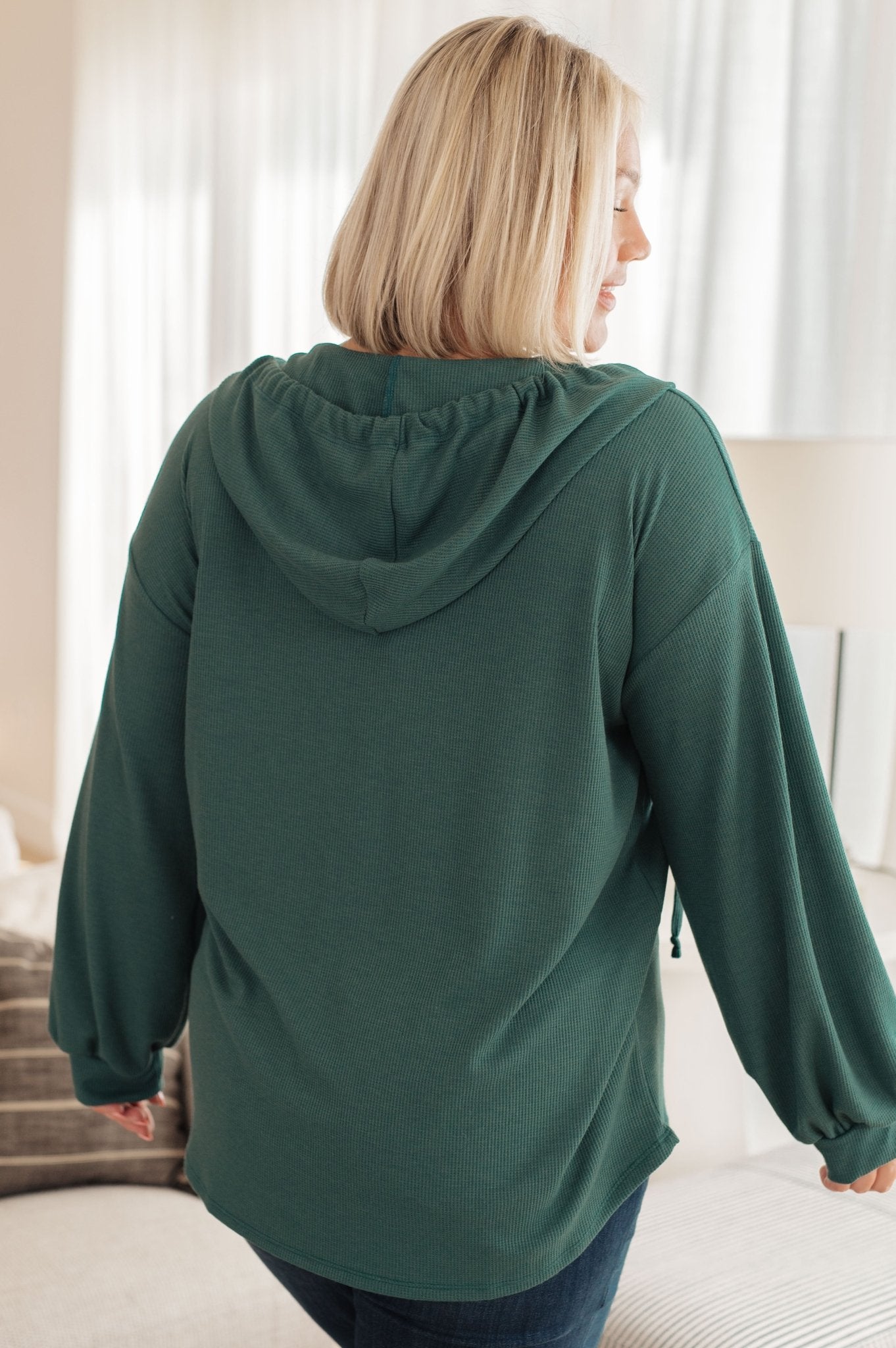 Rainy Day Henley Hoodie (Online Exclusive)