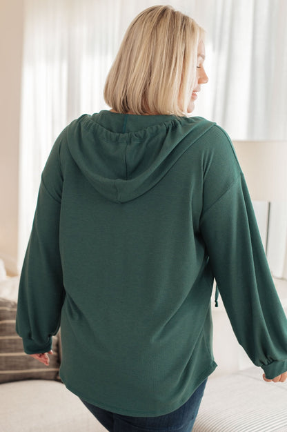 Rainy Day Henley Hoodie (Online Exclusive)