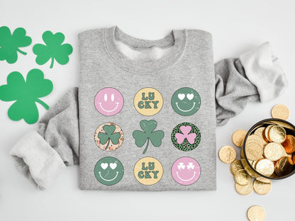 Smile Collage Pullover