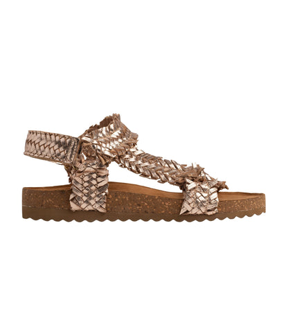 River Dance Woven Sandal in Champagne (Online Exclusive)