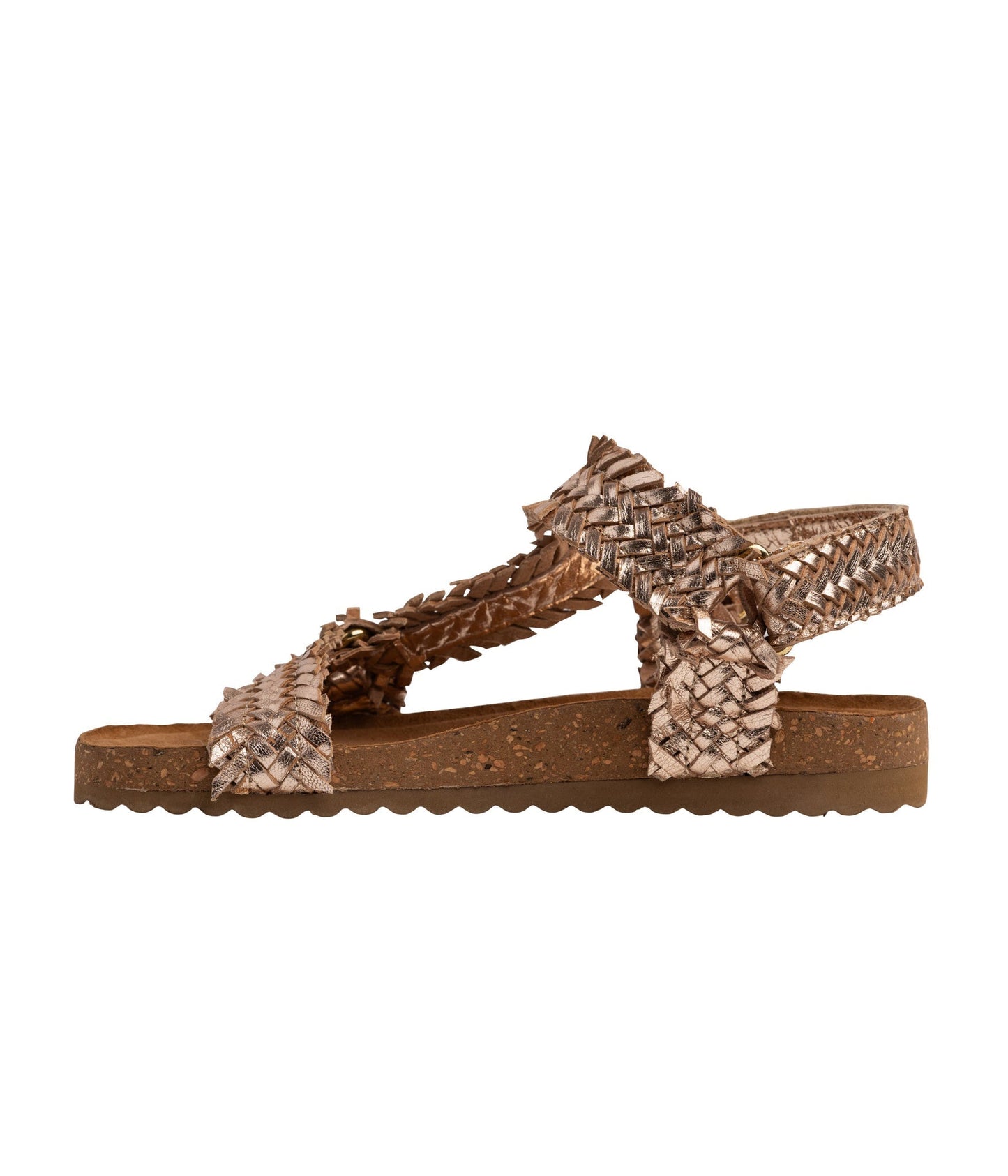 River Dance Woven Sandal in Champagne (Online Exclusive)