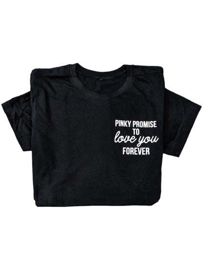 Pinky Promise to Love You Black Set