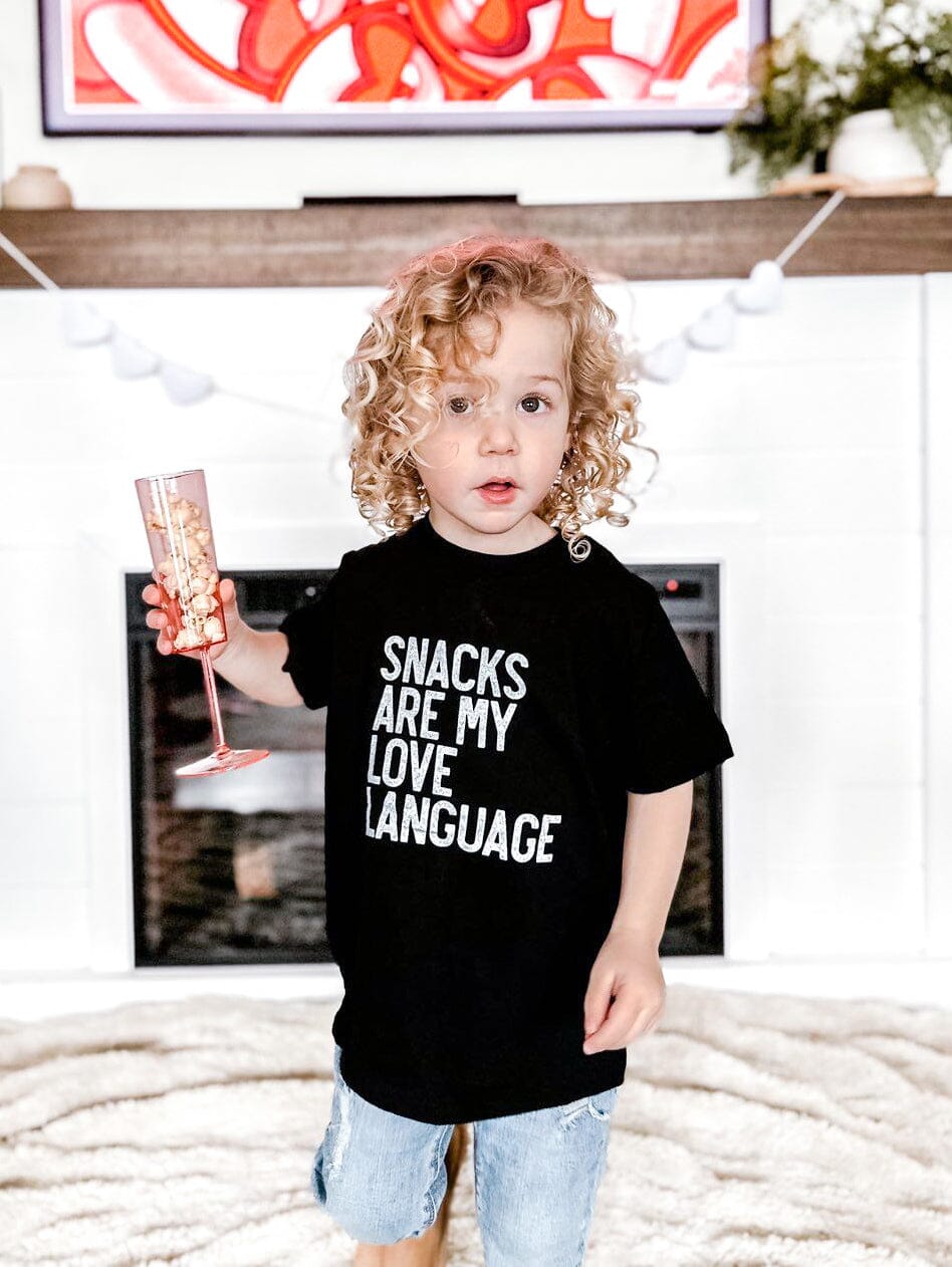Snacks Are My Love Language Tee