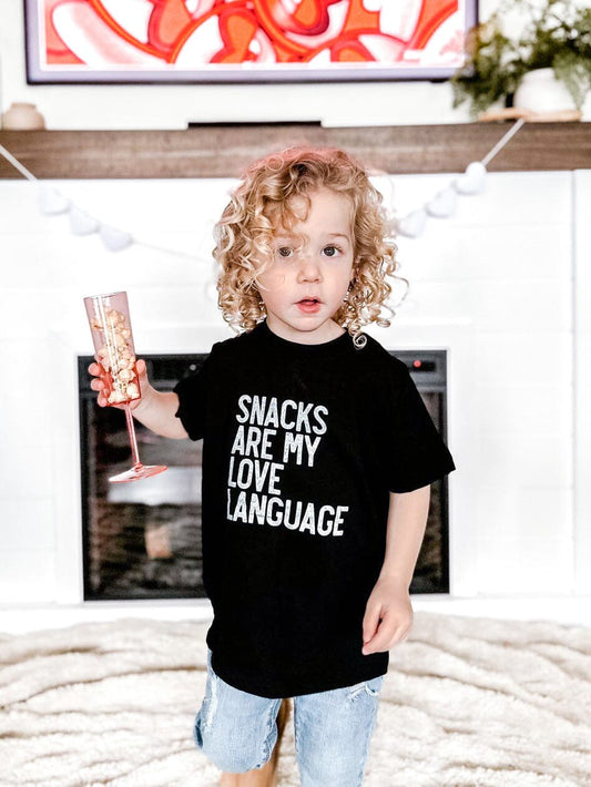 Snacks Are My Love Language Tee
