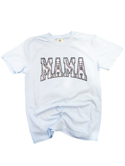 Baseball Outline Mama Tee