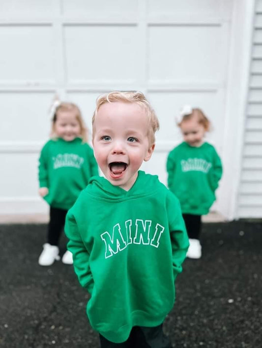 Kelly Green Mini Hoodie