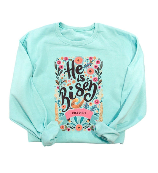 He Is Risen Pullover