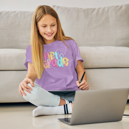 Groovy Grade Vibes Series Toddler Graphic Tee