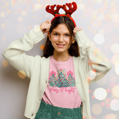 Merry & Bright Trio Youth & Toddler Graphic Tee