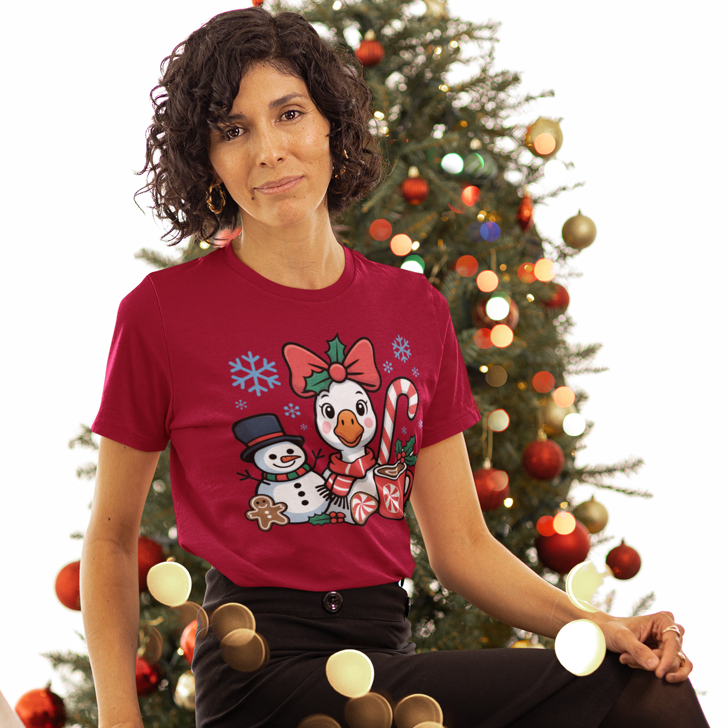 Mom & Me Goose Duo Graphic Tee