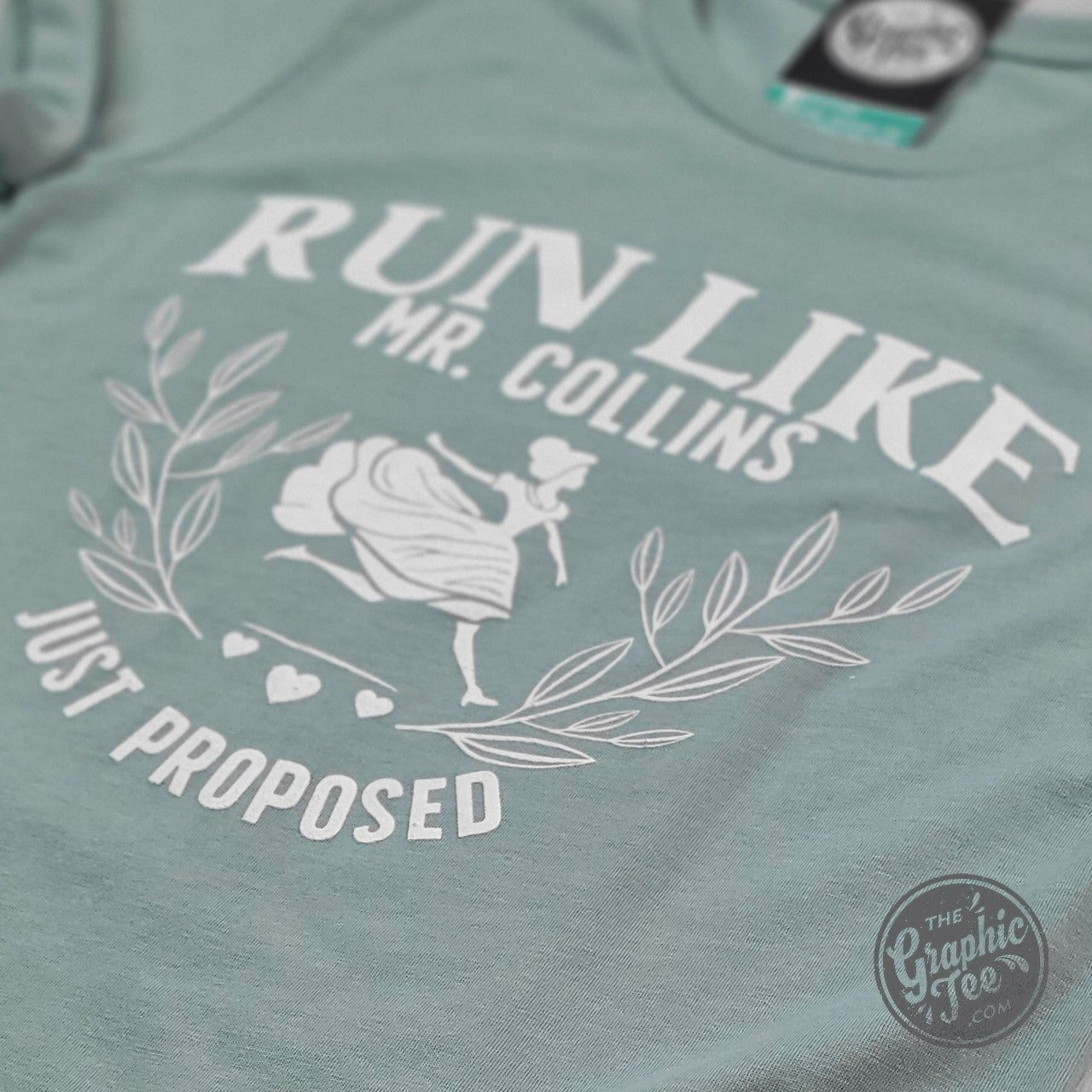 Run Like Mr. Collins Just Proposed Short Sleeve Tee