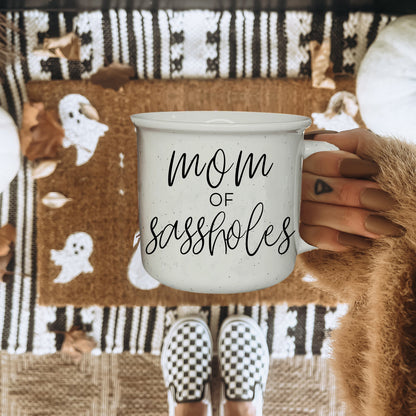 Mom of Sassholes 14.5oz