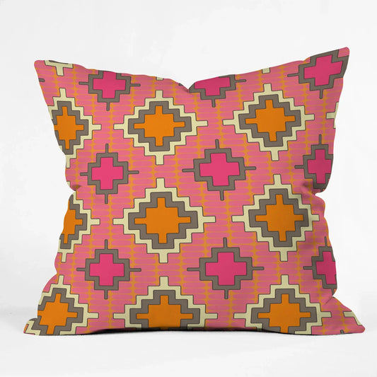 TURNER TANGERINE OUTDOOR THROW PILLOW