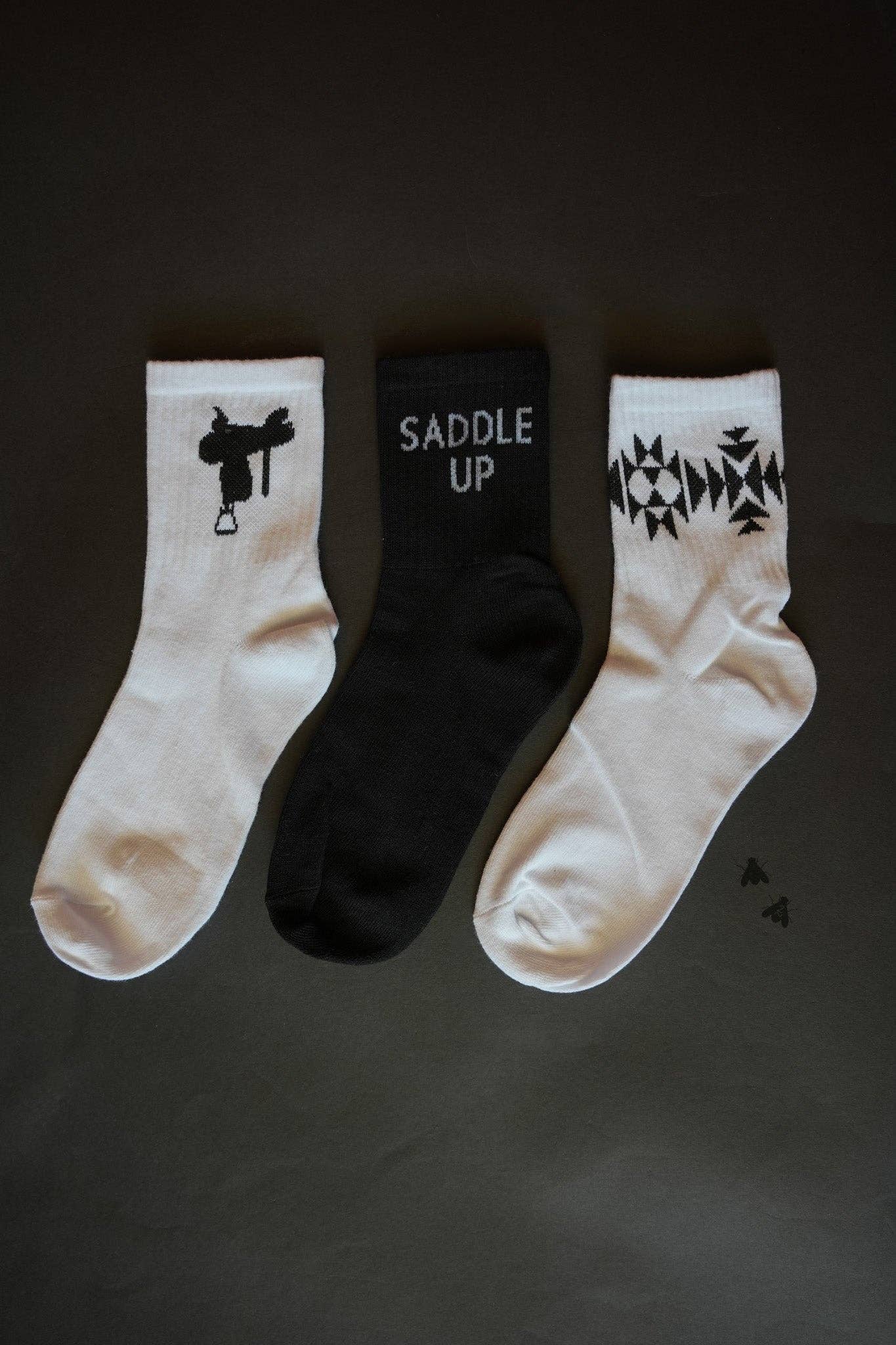 Sock 'em Silly - Saddle Mono