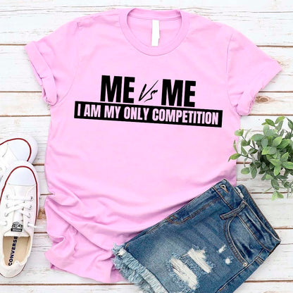Me vs Me Unisex T-Shirt – Motivational Self-Discipline Tee