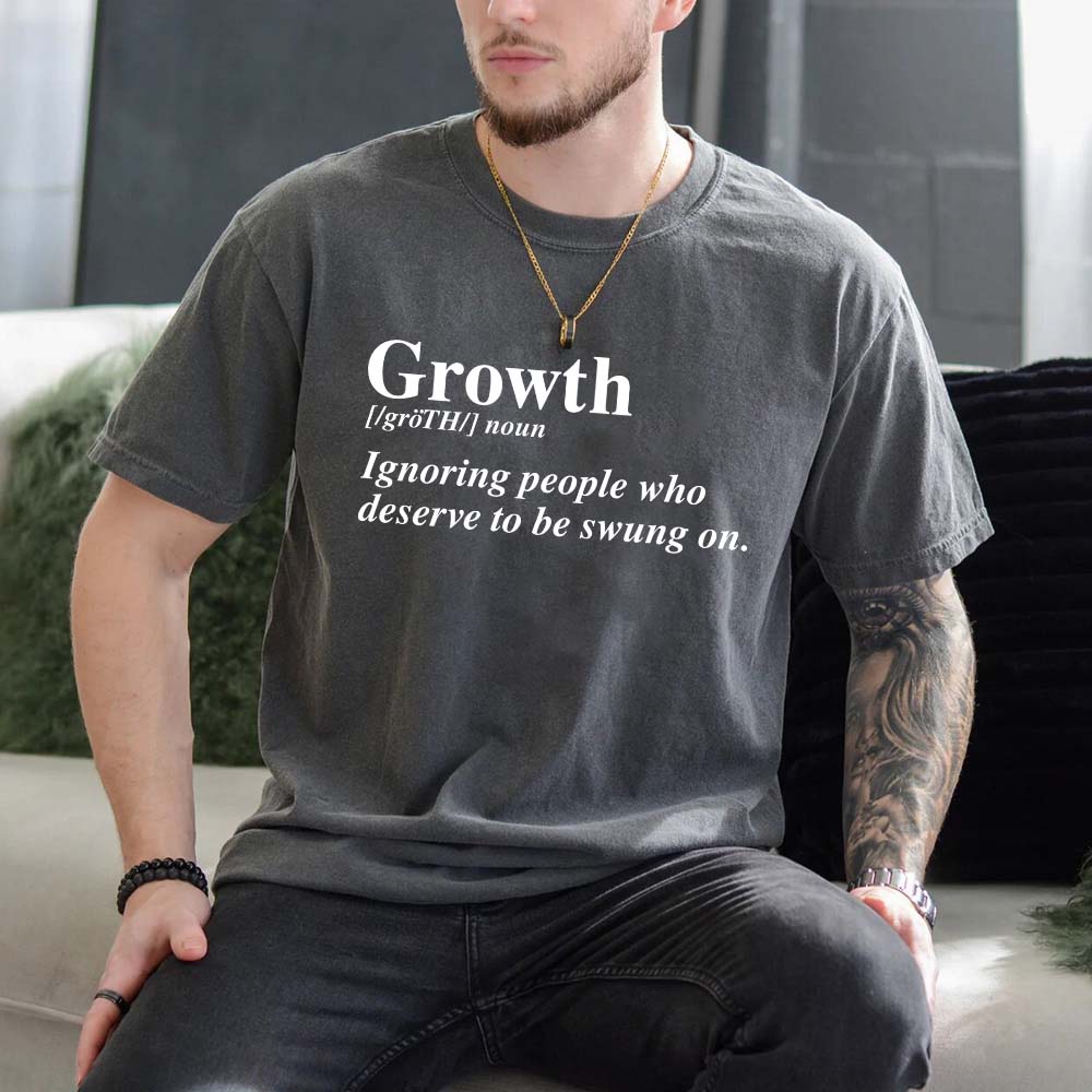 Growth Definition Graphic Tee – Unisex Uplifting Message T-Shirt
