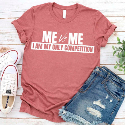 Me vs Me Unisex T-Shirt – Motivational Self-Discipline Tee