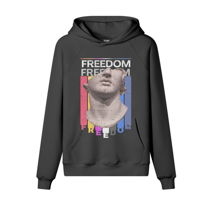 Men's Boxy Hoodie with Freedom Design for Comfort and Style