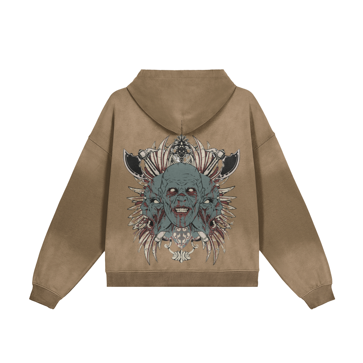 Men's Heavyweight Hoodie for Ultimate Comfort and Sun-Faded Style