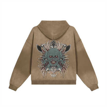 Men's Heavyweight Hoodie for Ultimate Comfort and Sun-Faded Style