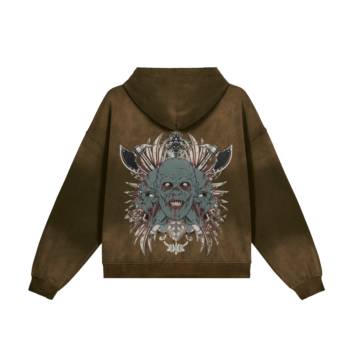 Men's Heavyweight Hoodie for Ultimate Comfort and Sun-Faded Style