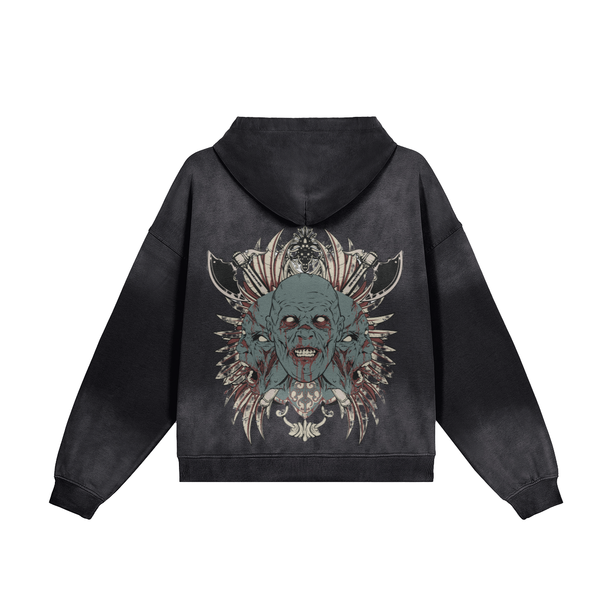 Men's Heavyweight Hoodie for Ultimate Comfort and Sun-Faded Style