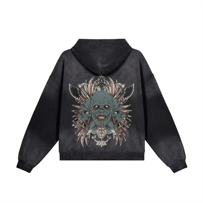 Men's Heavyweight Hoodie for Ultimate Comfort and Sun-Faded Style