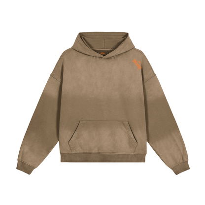 Men's Heavyweight Hoodie for Casual Style - Sun-Faded Comfort