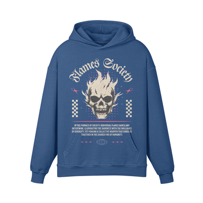 Men's Hoodie - Super Heavyweight Oversized Retro Design