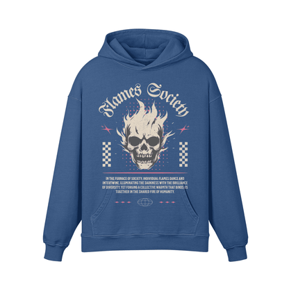 Men's Hoodie - Super Heavyweight Oversized Retro Design