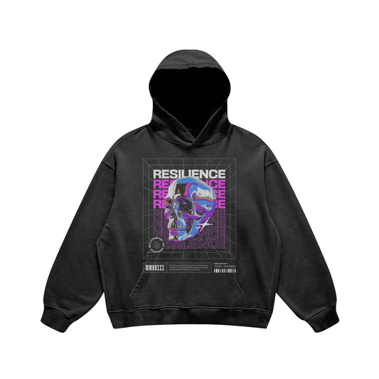 Men's Hoodie Sun Faded Ripped Pocket for Stylish Casual Wear