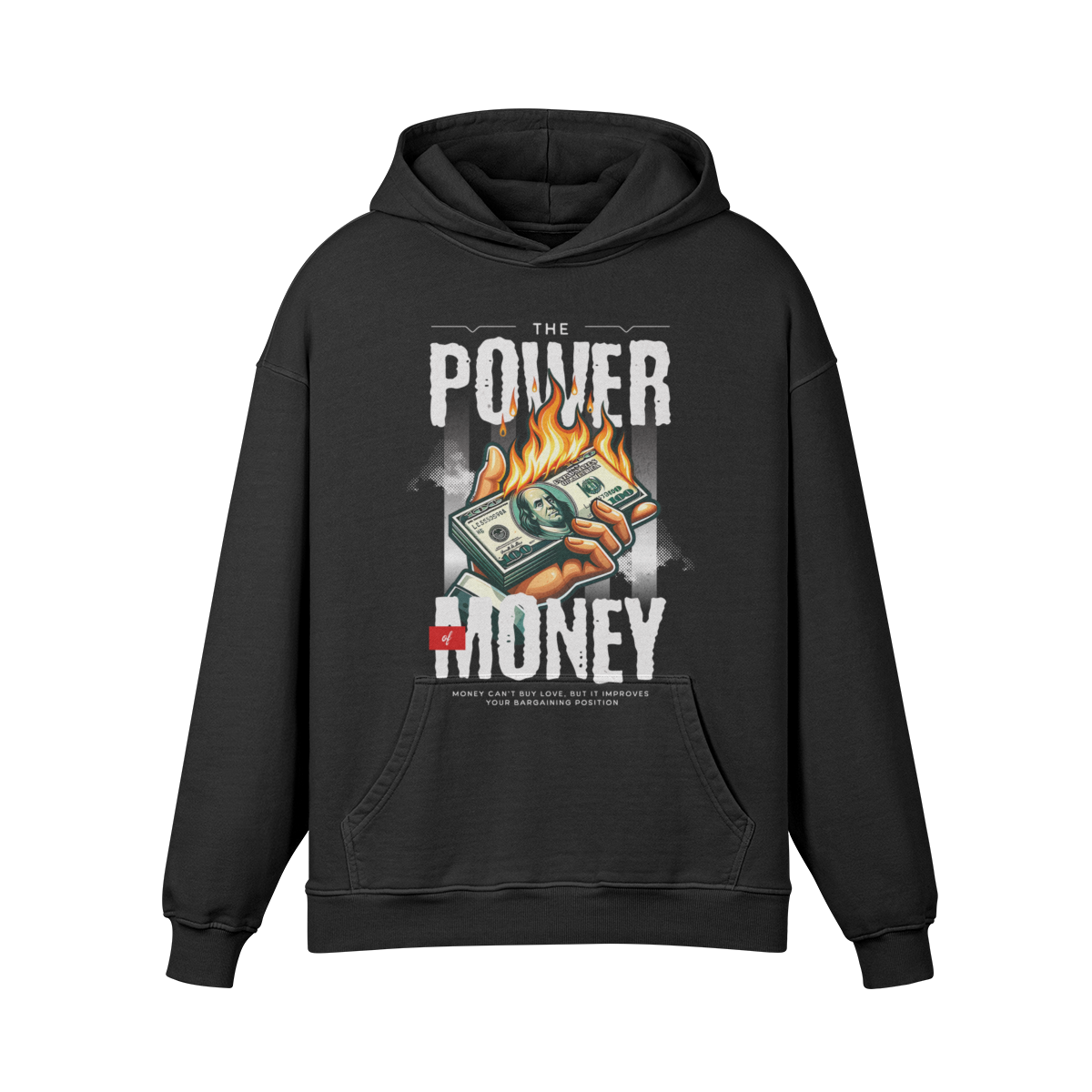 Men's Hoodie - Super Heavyweight Oversized Retro Style