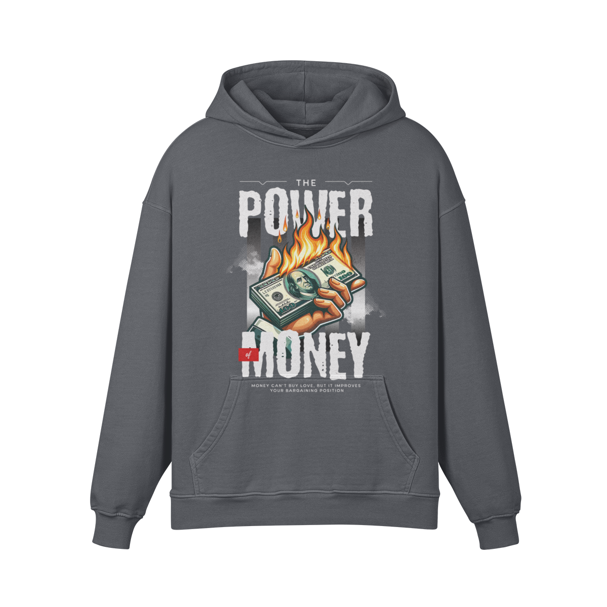 Men's Hoodie - Super Heavyweight Oversized Retro Style