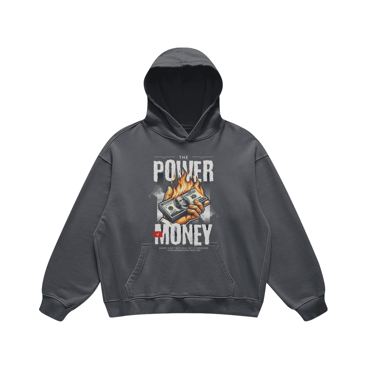 Men's Hoodie - Super Heavyweight Oversized Retro Style