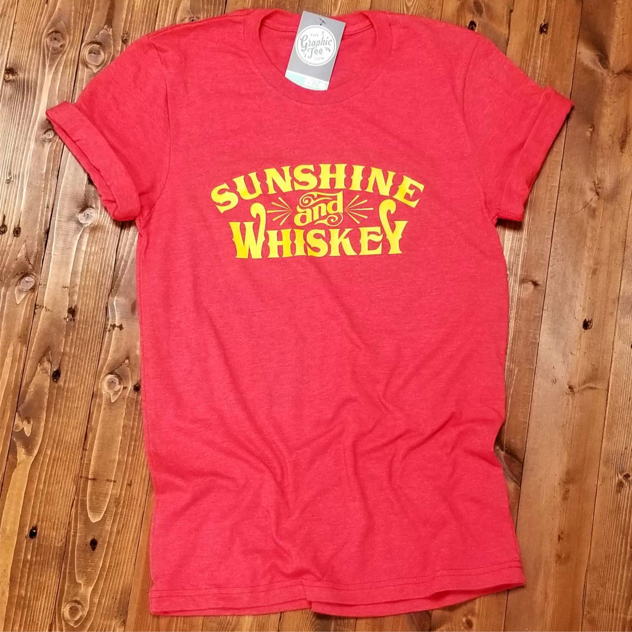 Sunshine and Whiskey - Unisex Tee