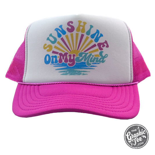 Sunshine On My Mind Foam Trucker Cap