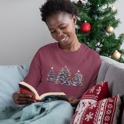 Booked for Christmas Graphic Sweatshirt