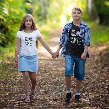 Moto Love Youth Graphic Tee