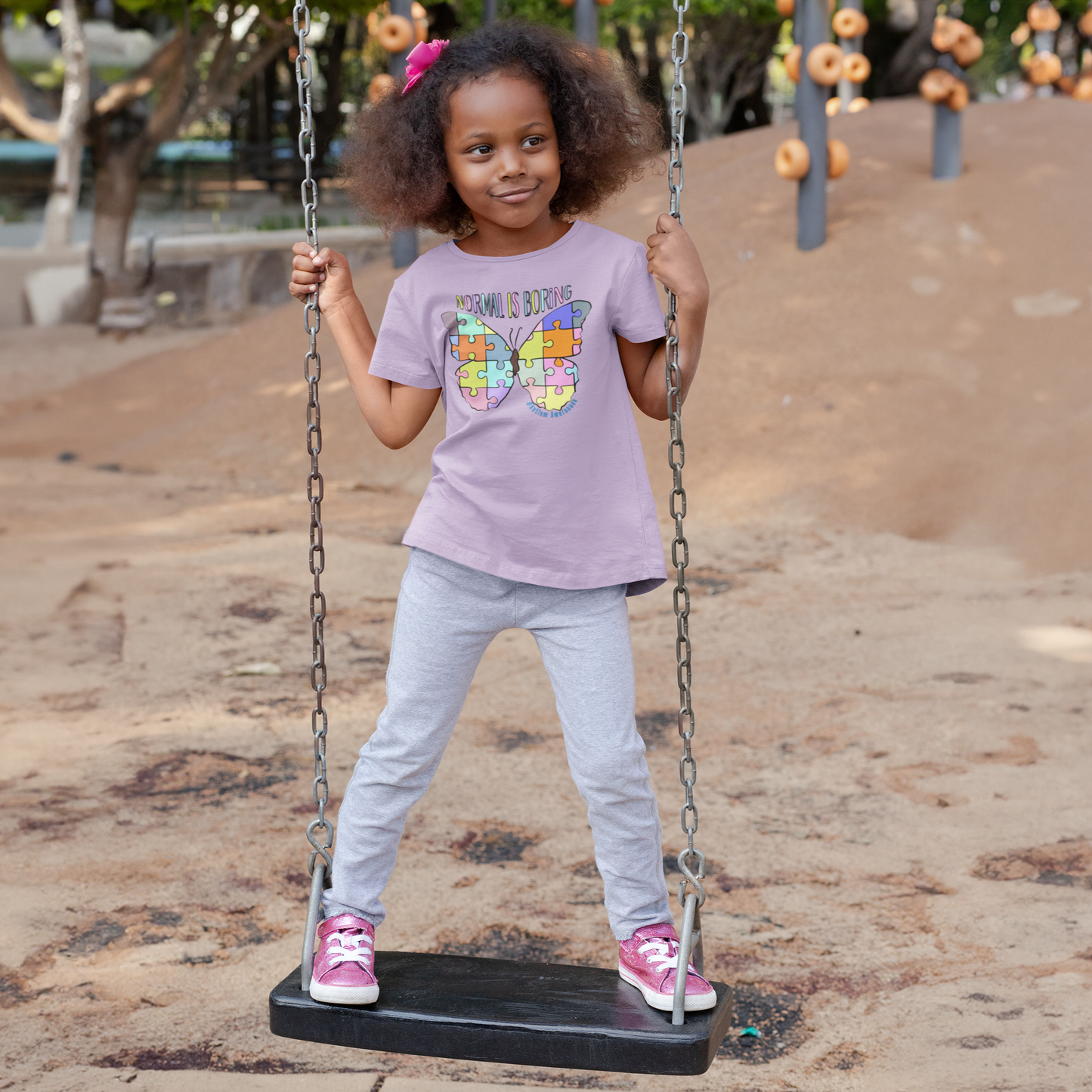 Normal Is Boring Autism Awareness Toddler/Youth Graphic Tee